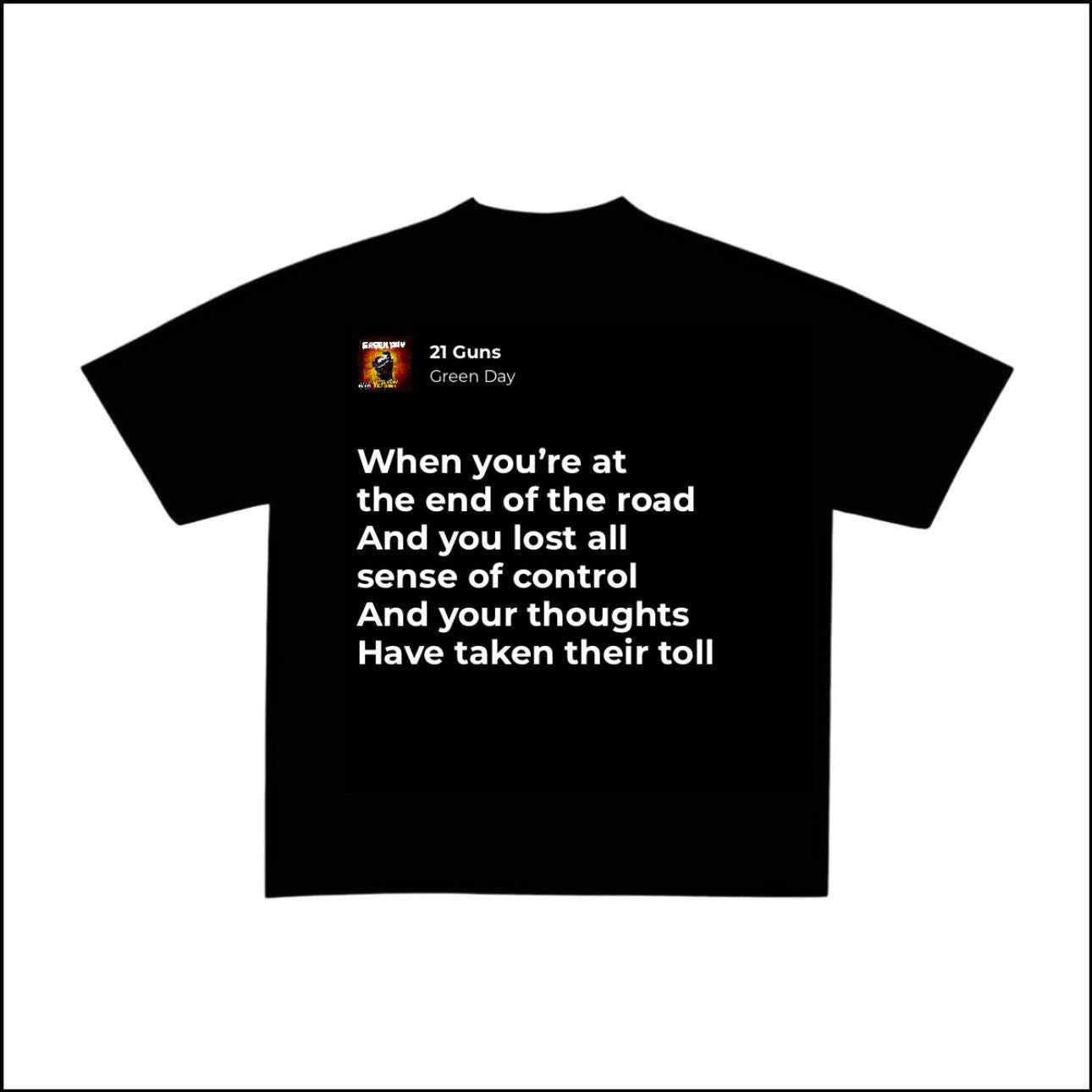 21 GUNS - GREEN DAY | BASIC TEE