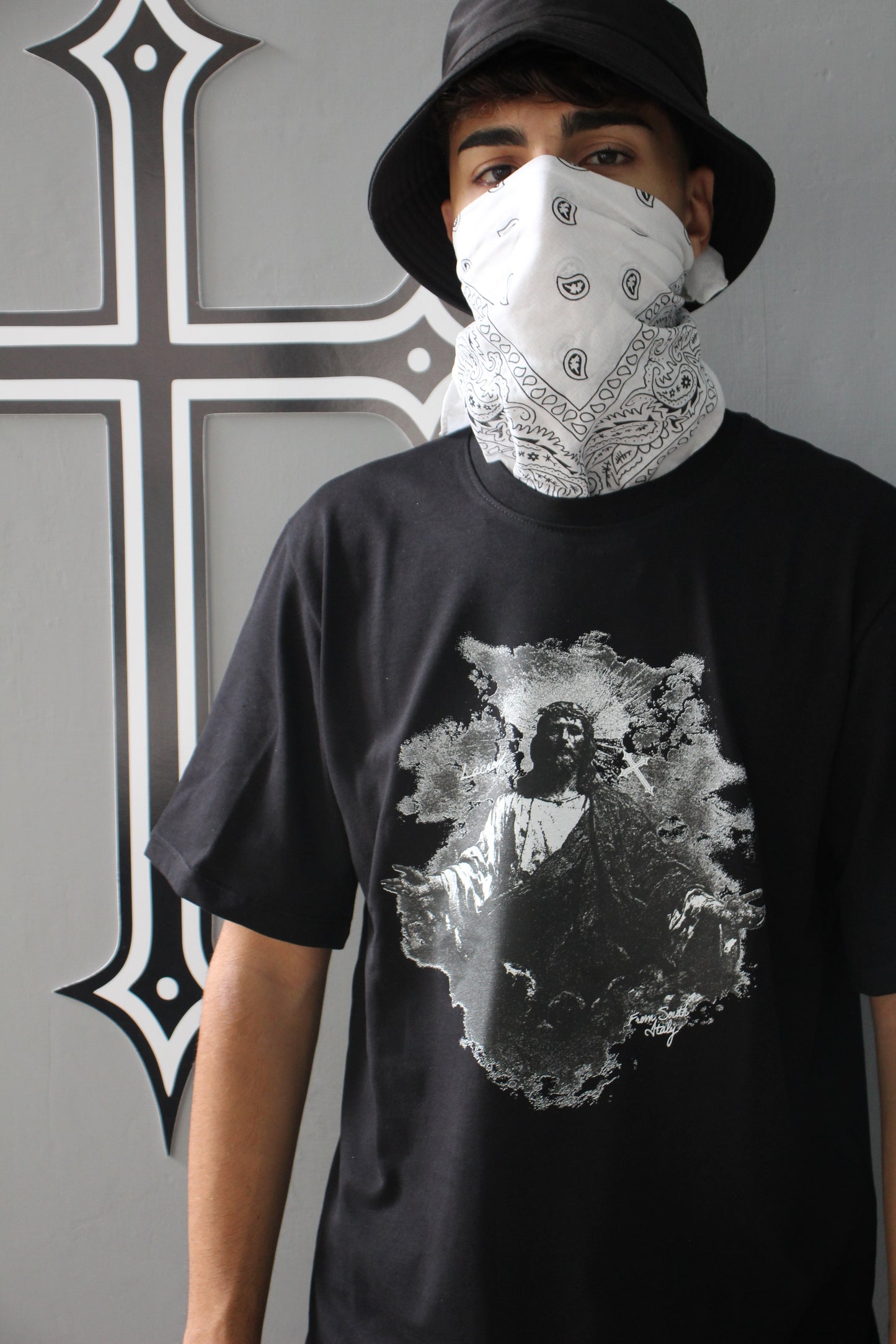 JESUS MERCY - BLACK TEE | LA CROIX x UNDERGROUND