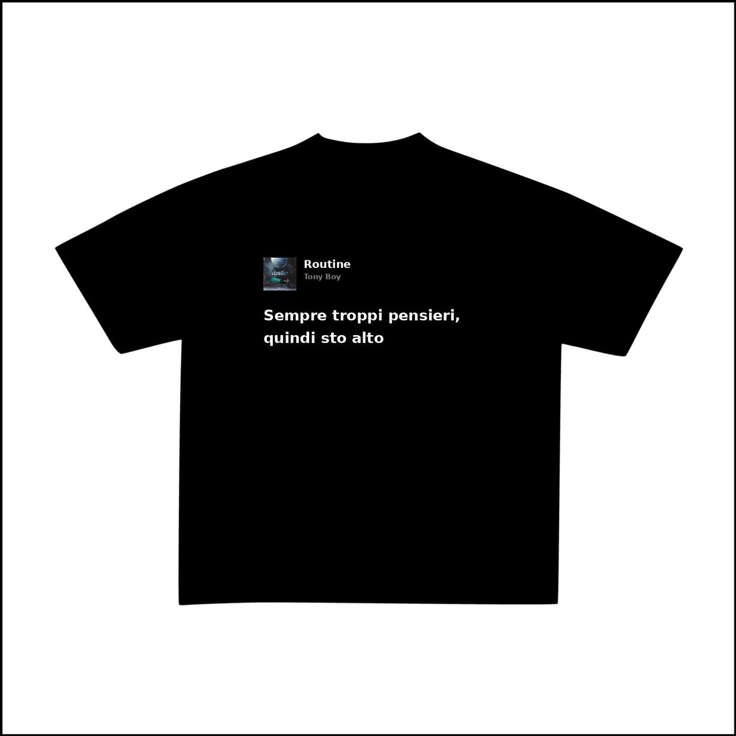 ROUTINE - TONY BOY | BASIC TEE