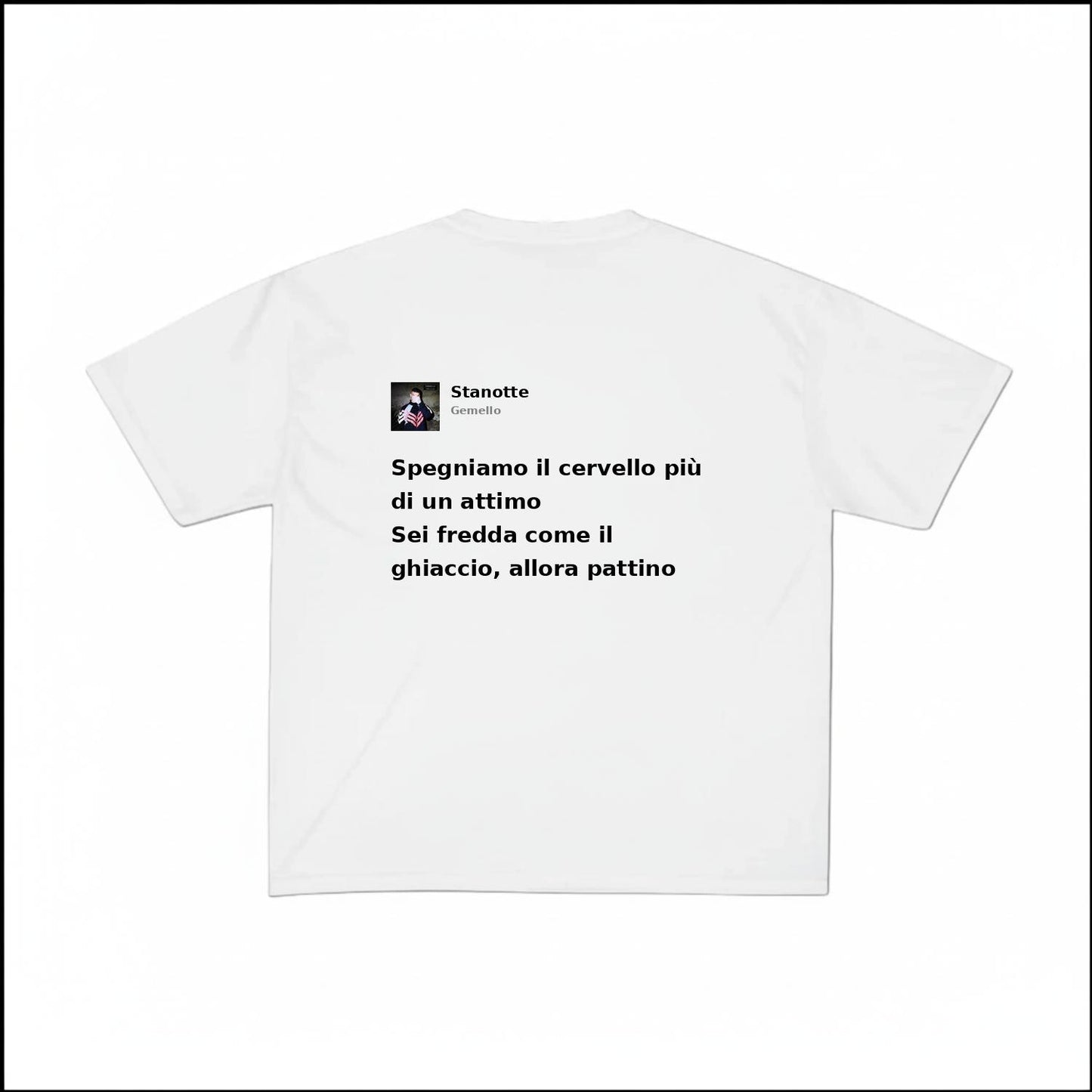 STANOTTE - GEMELLO | BASIC TEE