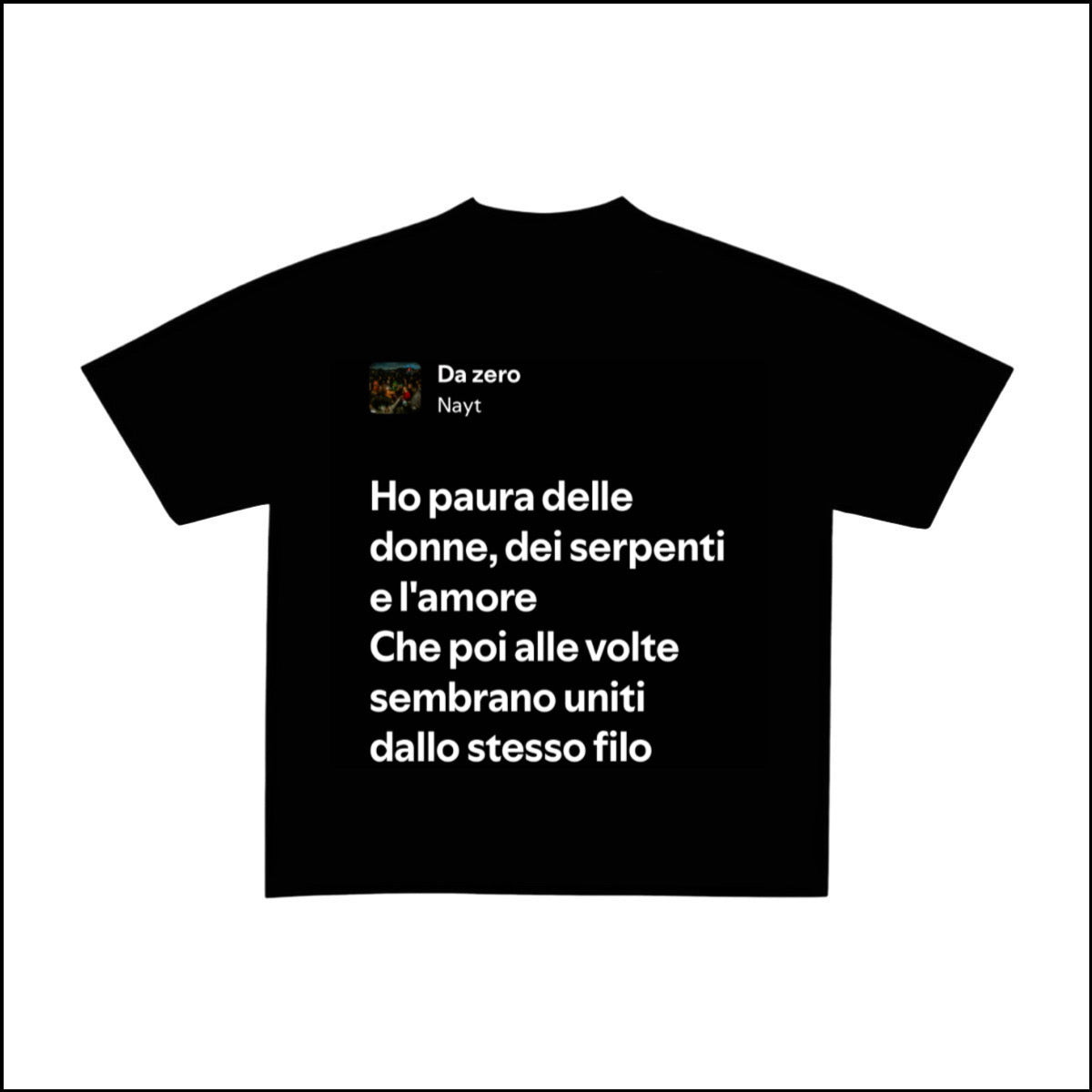 DA ZERO - NAYT | BASIC TEE