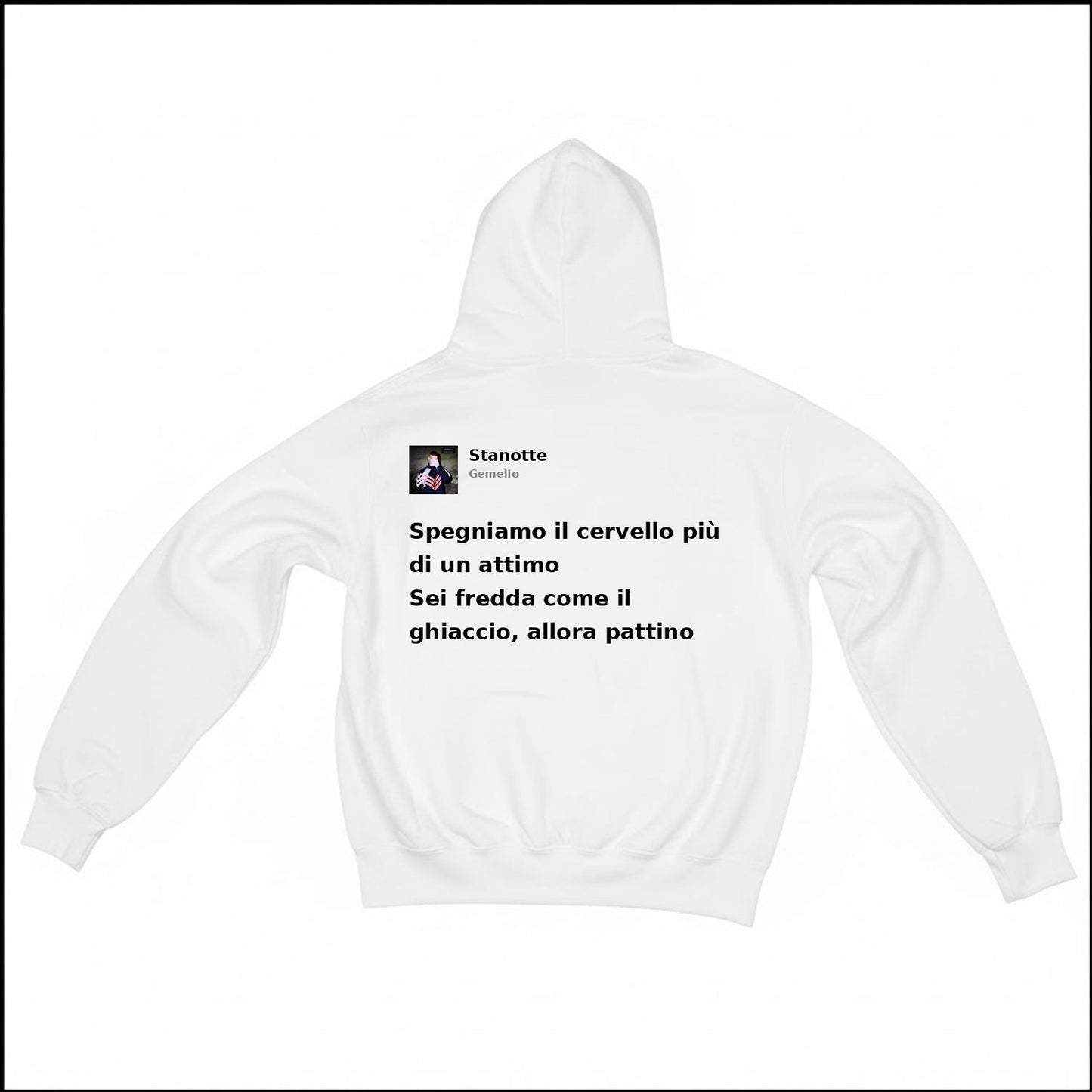 STANOTTE - GEMELLO | BASIC HOODIE