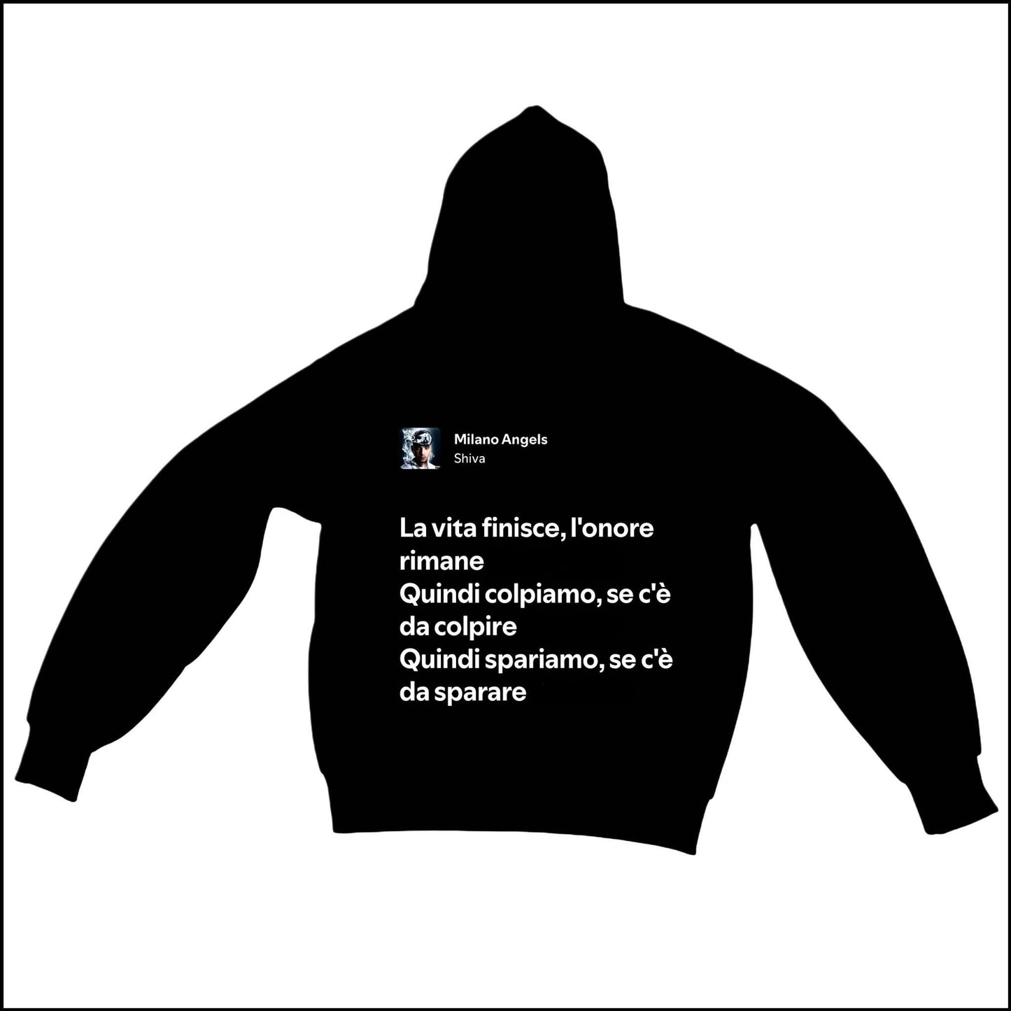 MILANO ANGELS - SHIVA | BASIC HOODIE