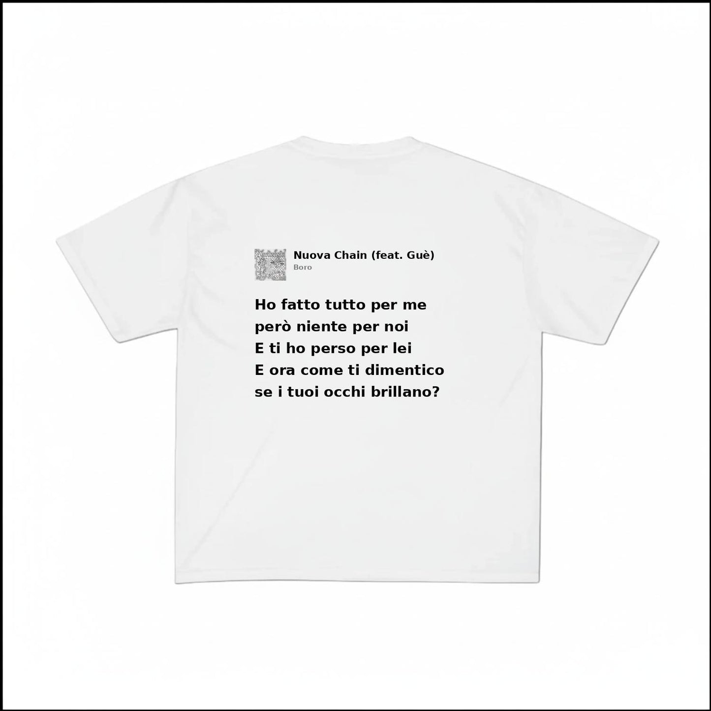 NUOVA CHAIN - BORO | BASIC TEE