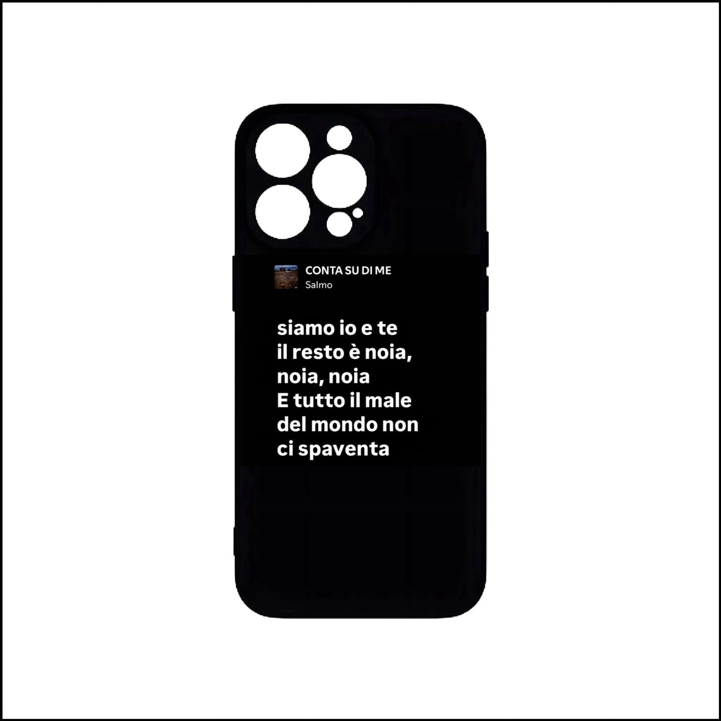 CONTA SU DI ME - SALMO | BASIC COVER