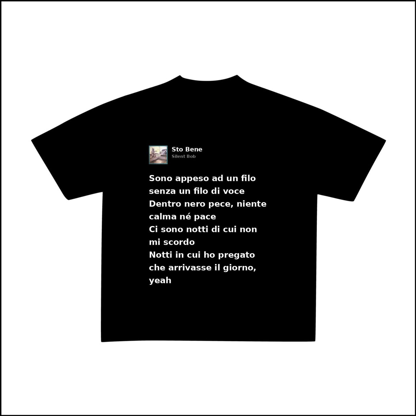 STO BENE - SILENT BOB | BASIC TEE