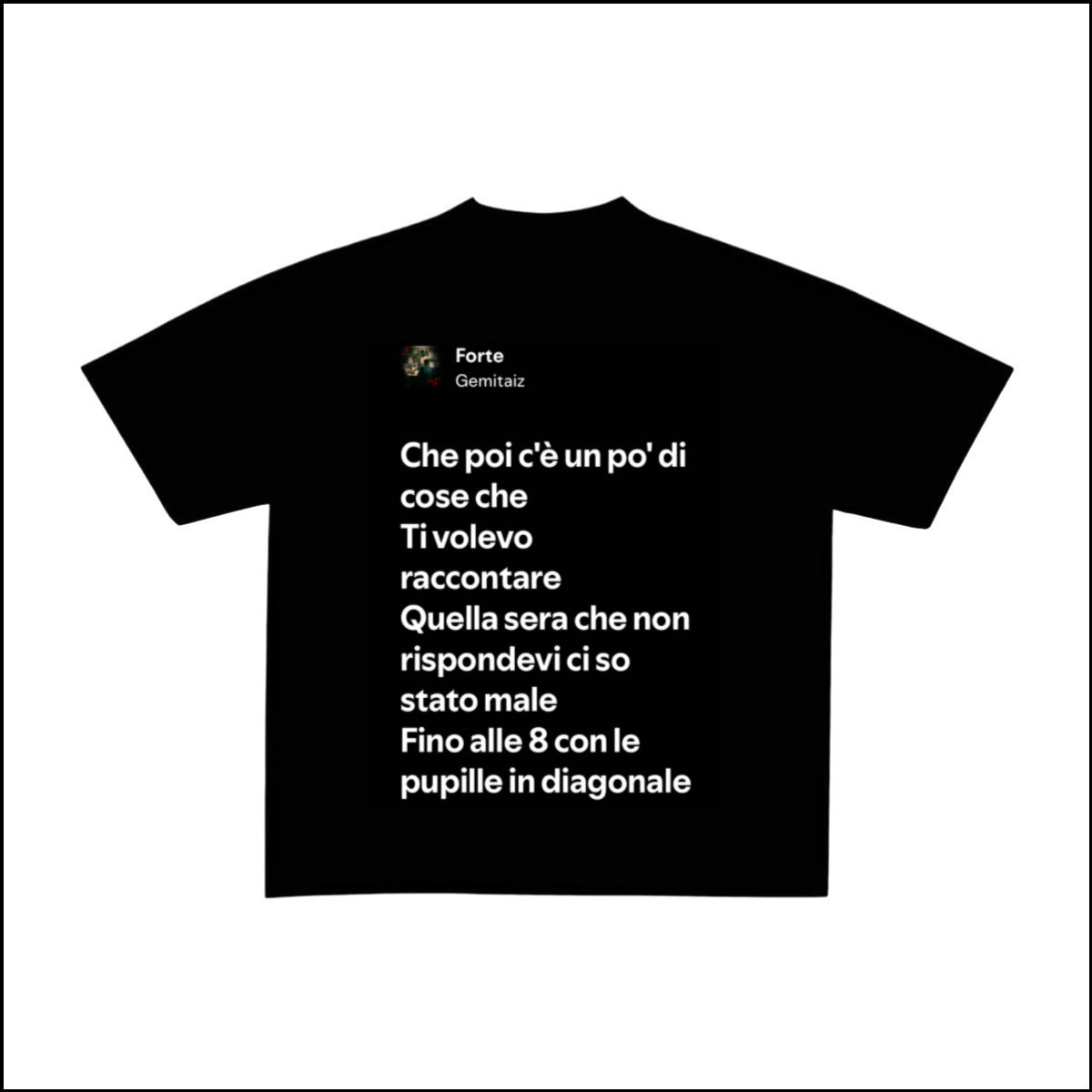 FORTE - GEMITAIZ | BASIC TEE