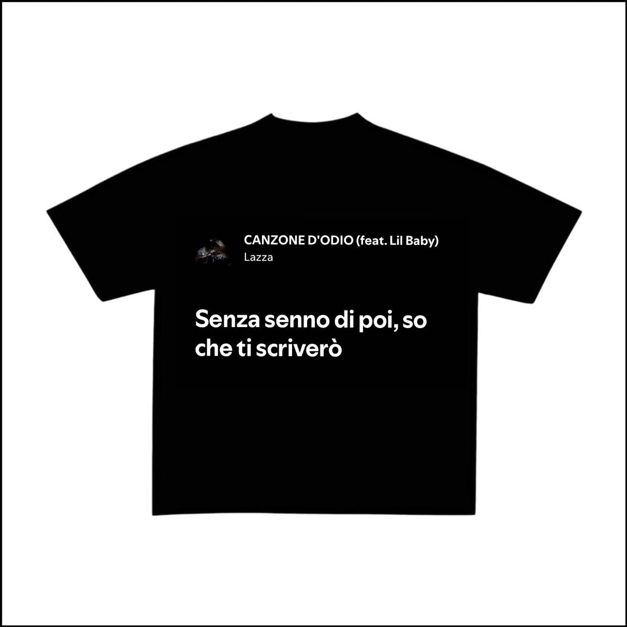 CANZONE D’ODIO - LAZZA | BASIC TEE
