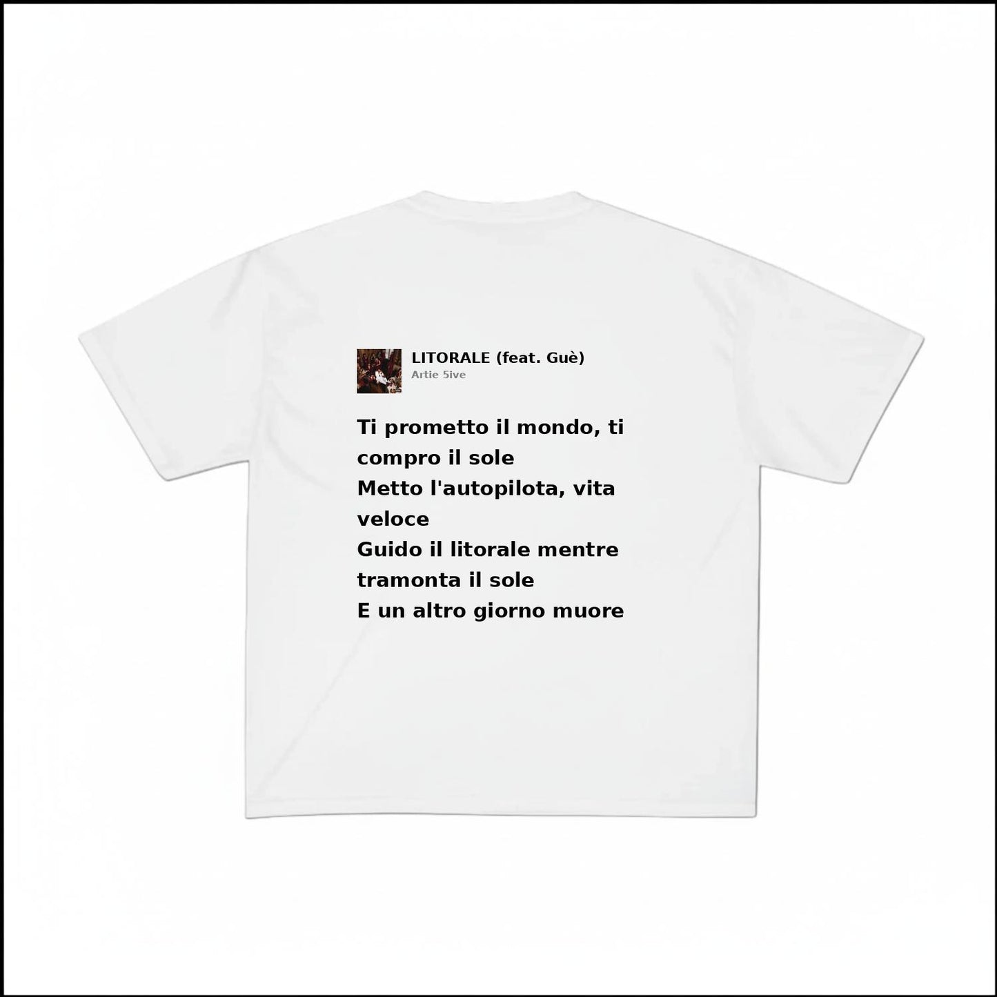 LITORALE - ARTIE 5IVE | BASIC TEE