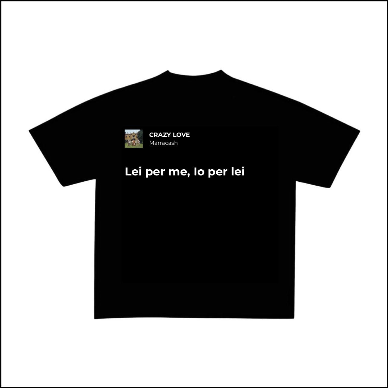 CRAZY LOVE - MARRACASH | BASIC TEE