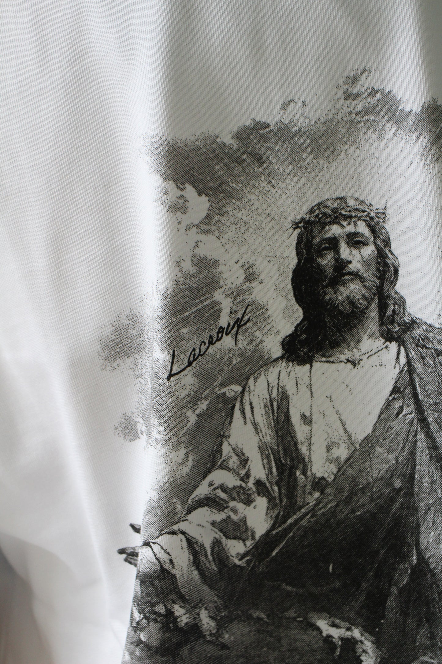 JESUS MERCY - WHITE TEE | LA CROIX x UNDERGROUND