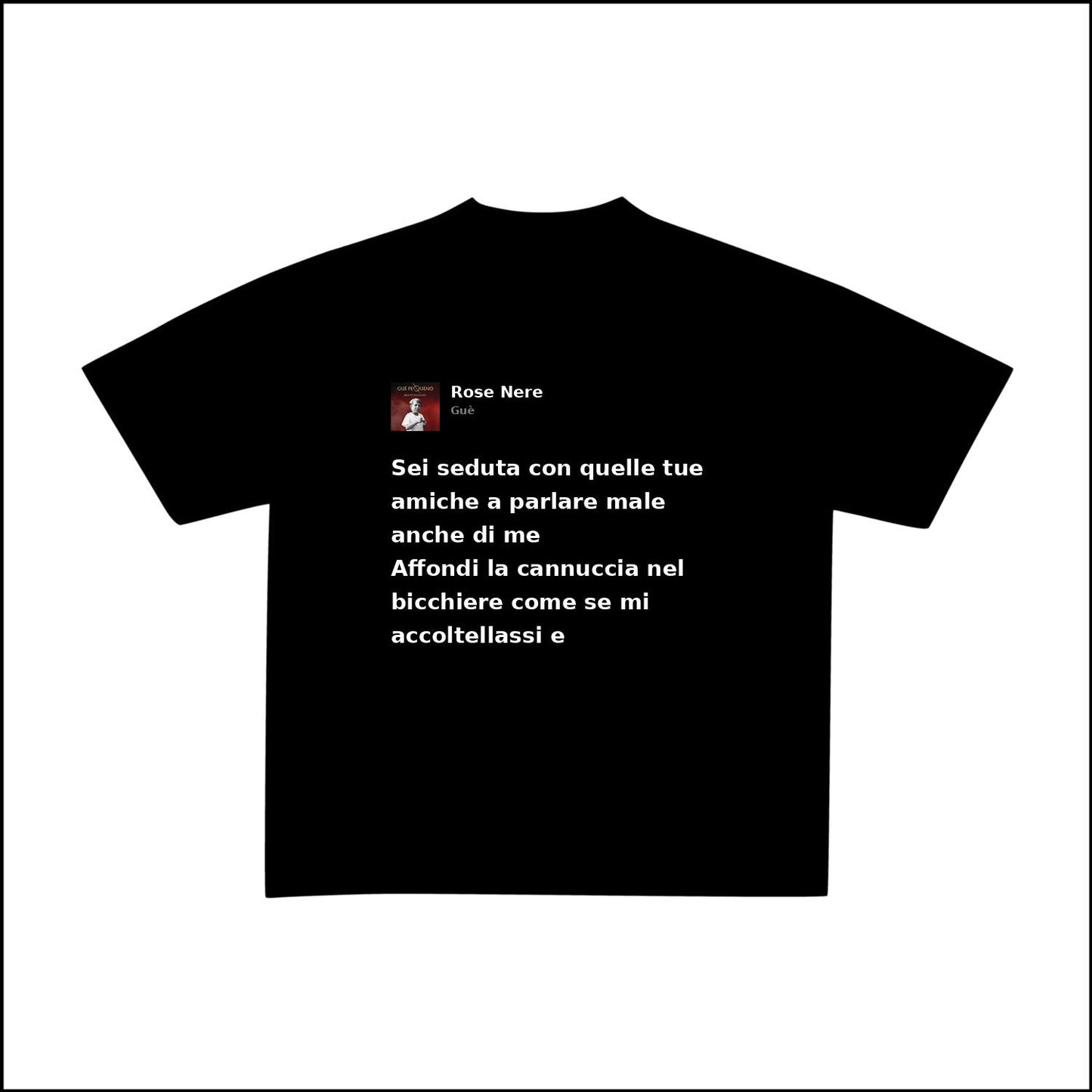 ROSE NERE - GUÈ | BASIC TEE