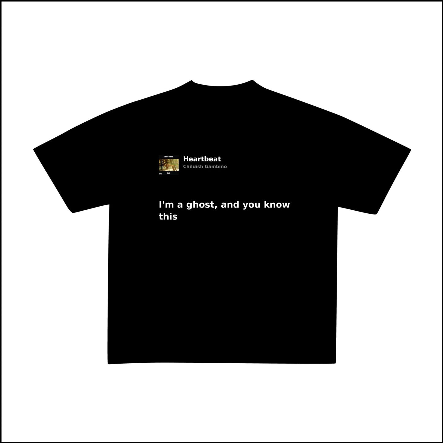 HEARTBEAT - CHILDISH GAMBINO | BASIC TEE