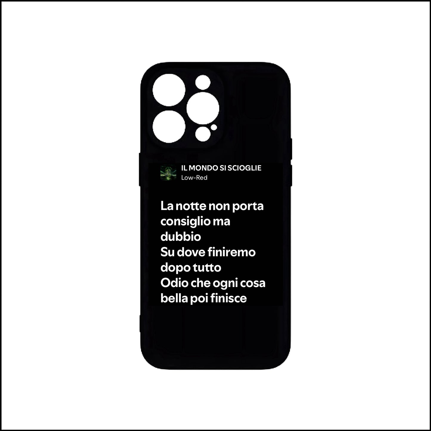 IL MONDO SI SCIOGLIE - LOW-RED | BASIC COVER