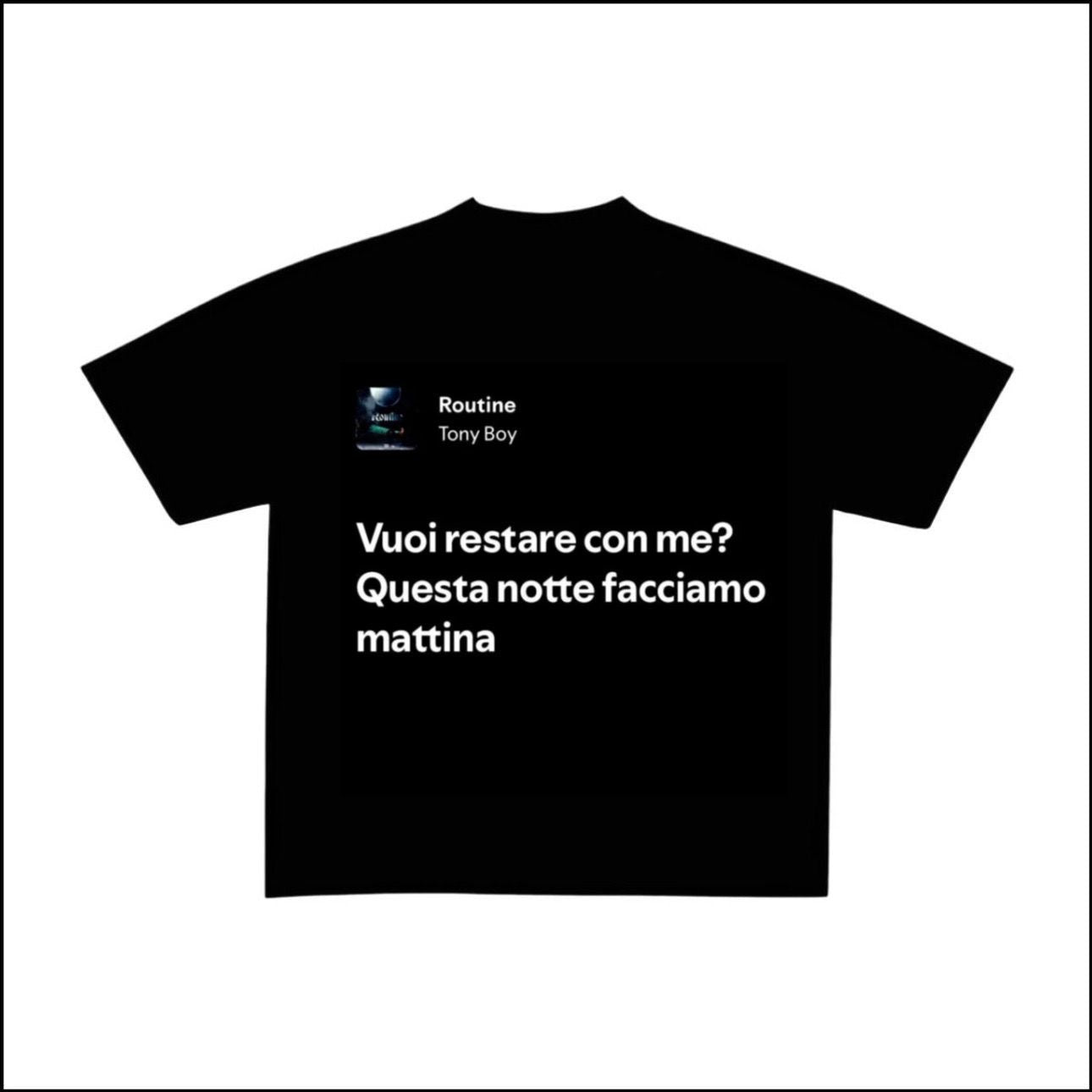 ROUTINE - TONY BOY | BASIC TEE