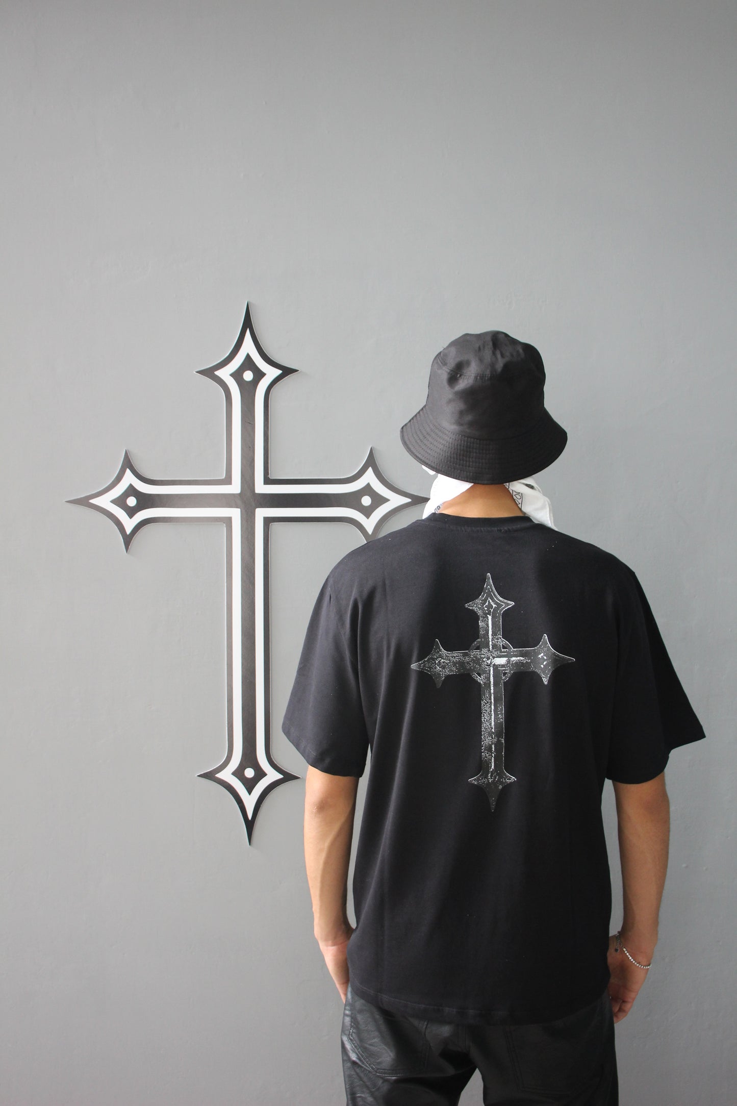JESUS MERCY - BLACK TEE | LA CROIX x UNDERGROUND