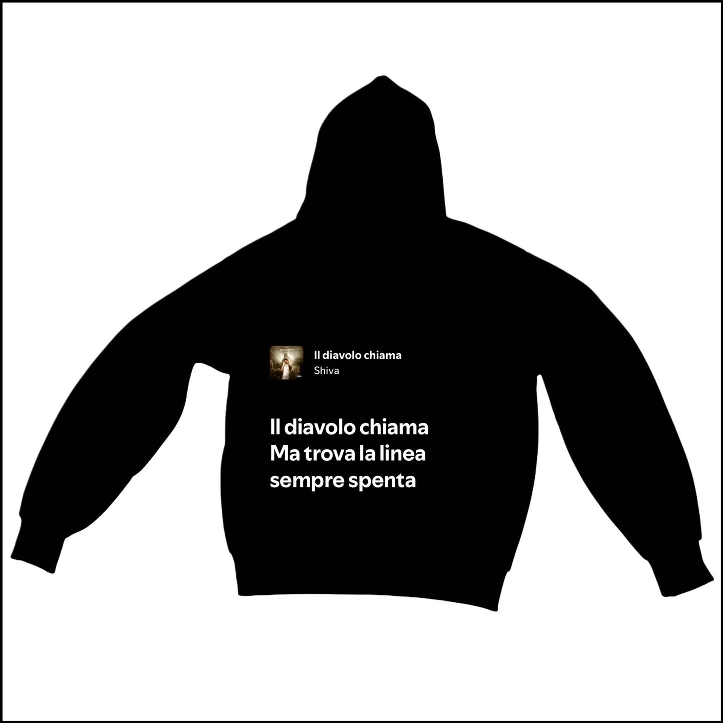 IL DIAVOLO CHIAMA - SHIVA | BASIC HOODIE