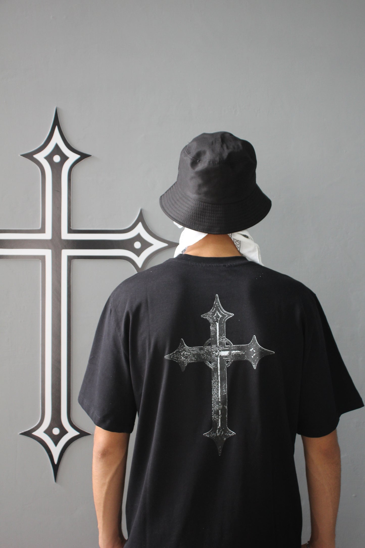 JESUS MERCY - BLACK TEE | LA CROIX x UNDERGROUND