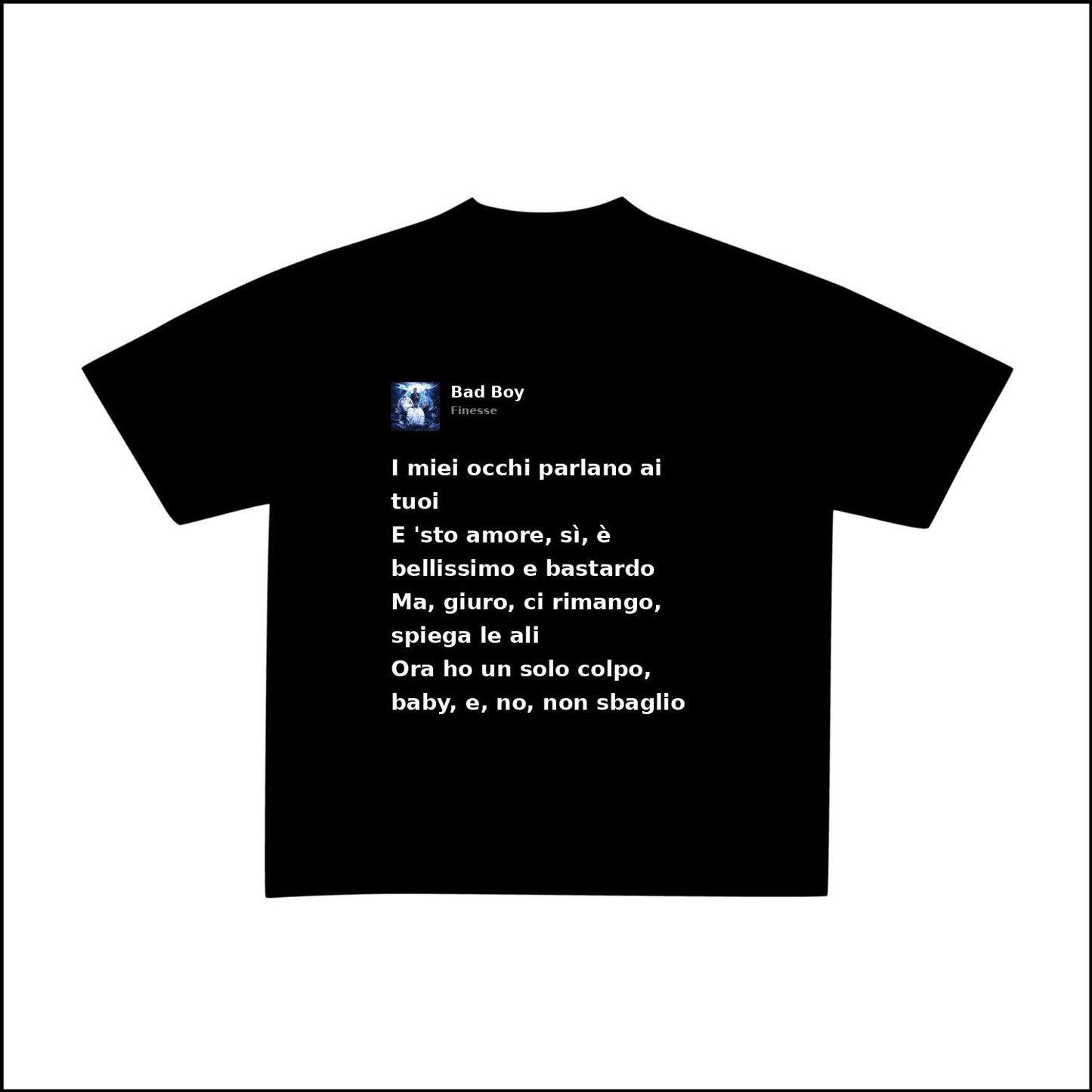 BAD BOY - FINESSE | BASIC TEE