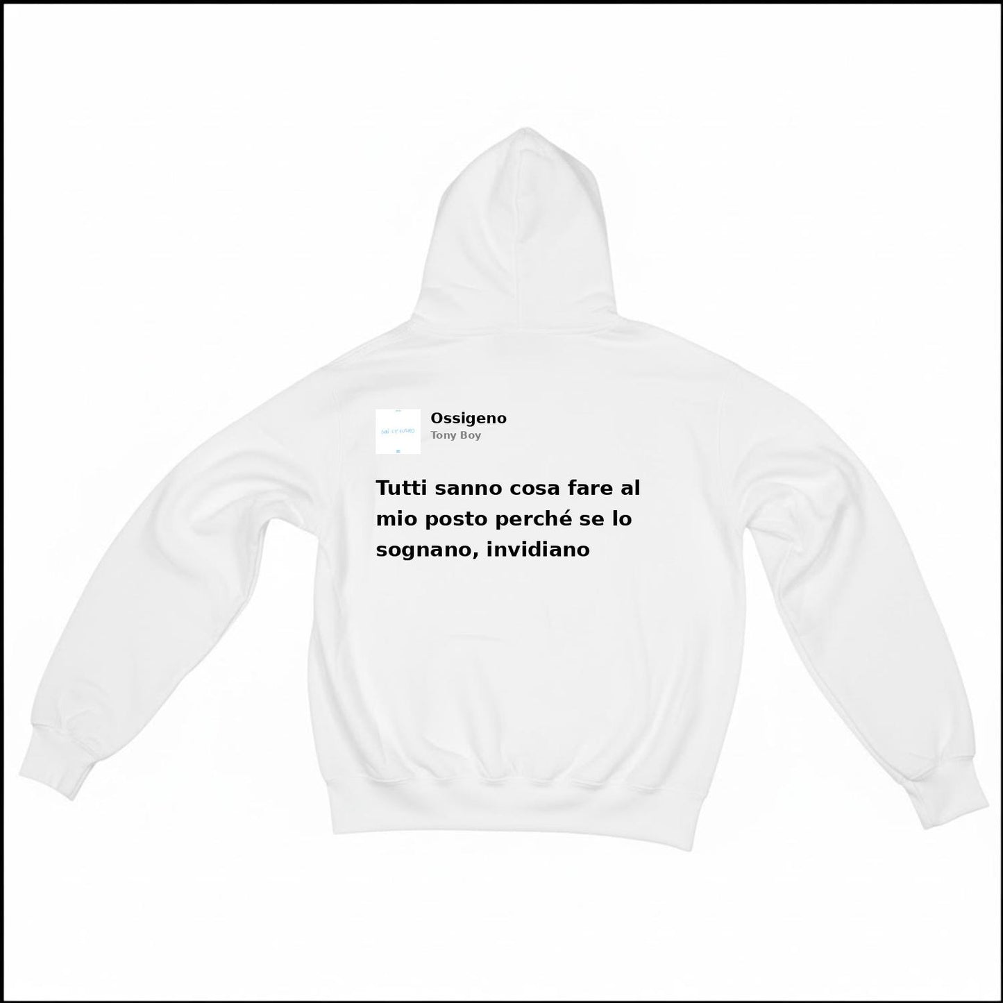 OSSIGENO - TONY BOY | BASIC HOODIE