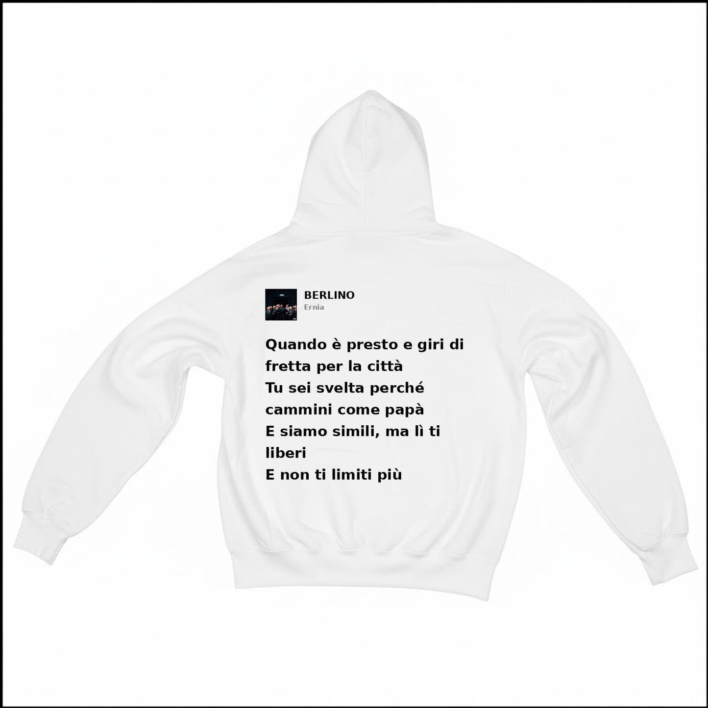 BERLINO - ERNIA | BASIC HOODIE