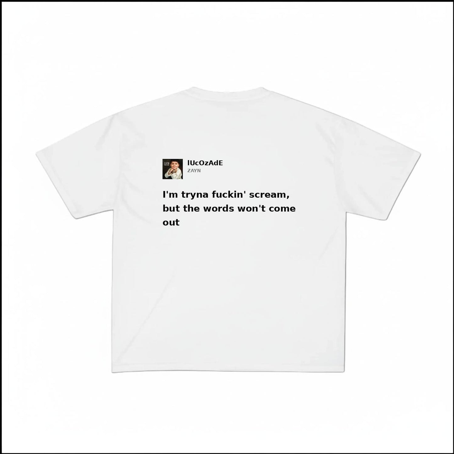 LUCOZADE - ZAYN | BASIC TEE