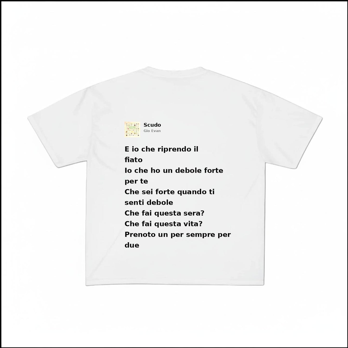 SCUDO - GIO EVAN | BASIC TEE