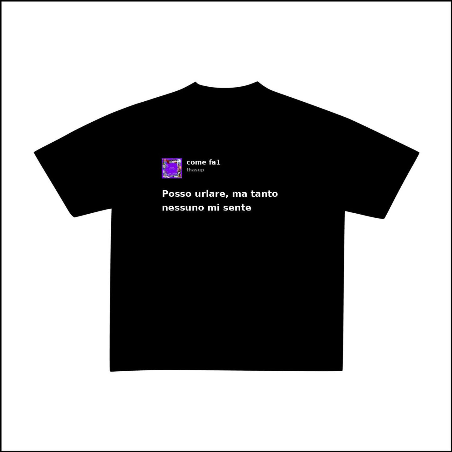 COME FA1 - THASUP | BASIC TEE