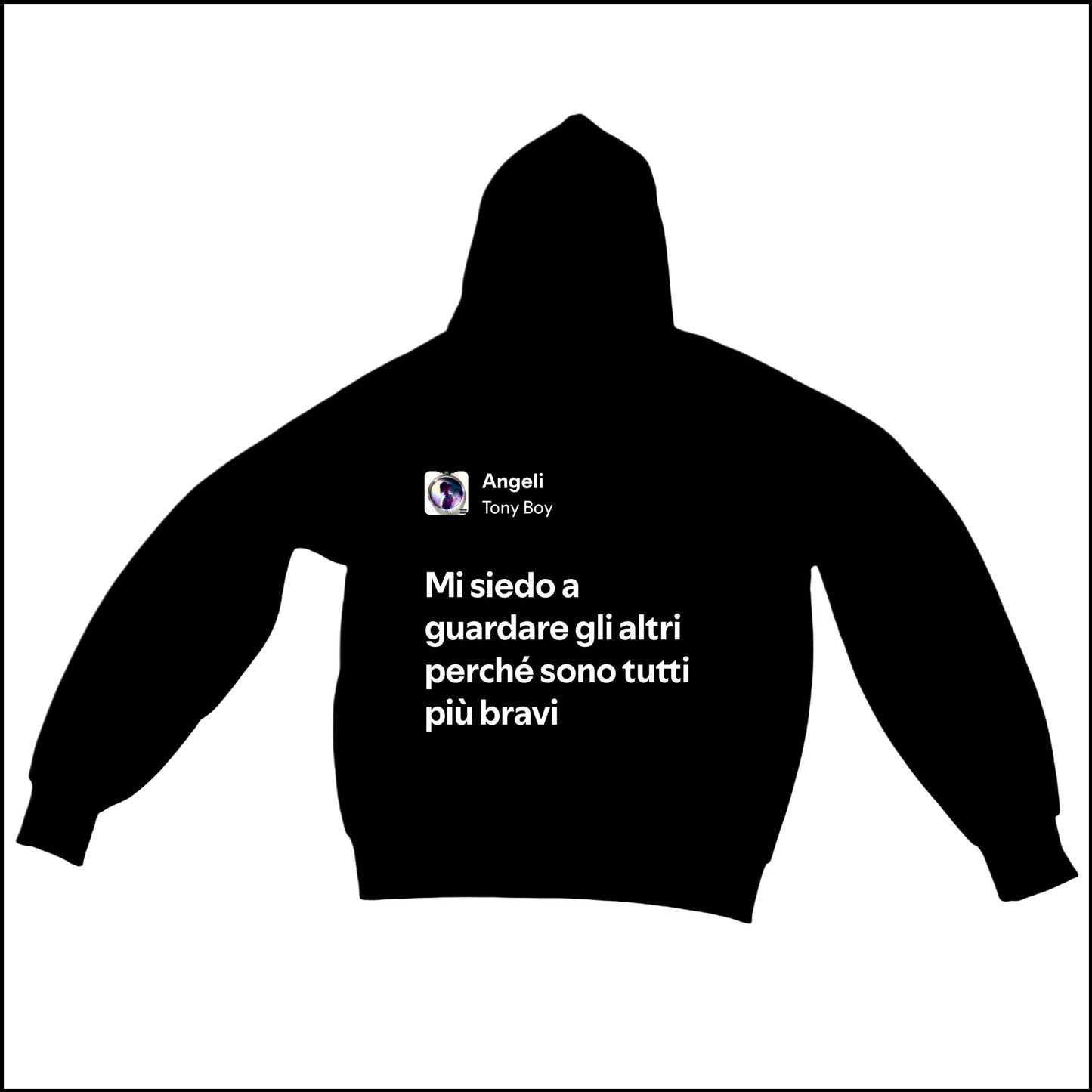 ANGELI - TONY BOY | BASIC HOODIE
