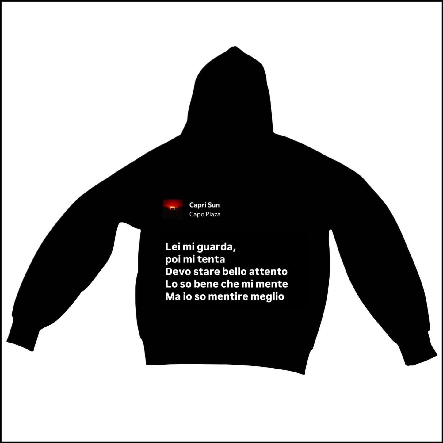 CAPRI SUN - CAPO PLAZA | BASIC HOODIE