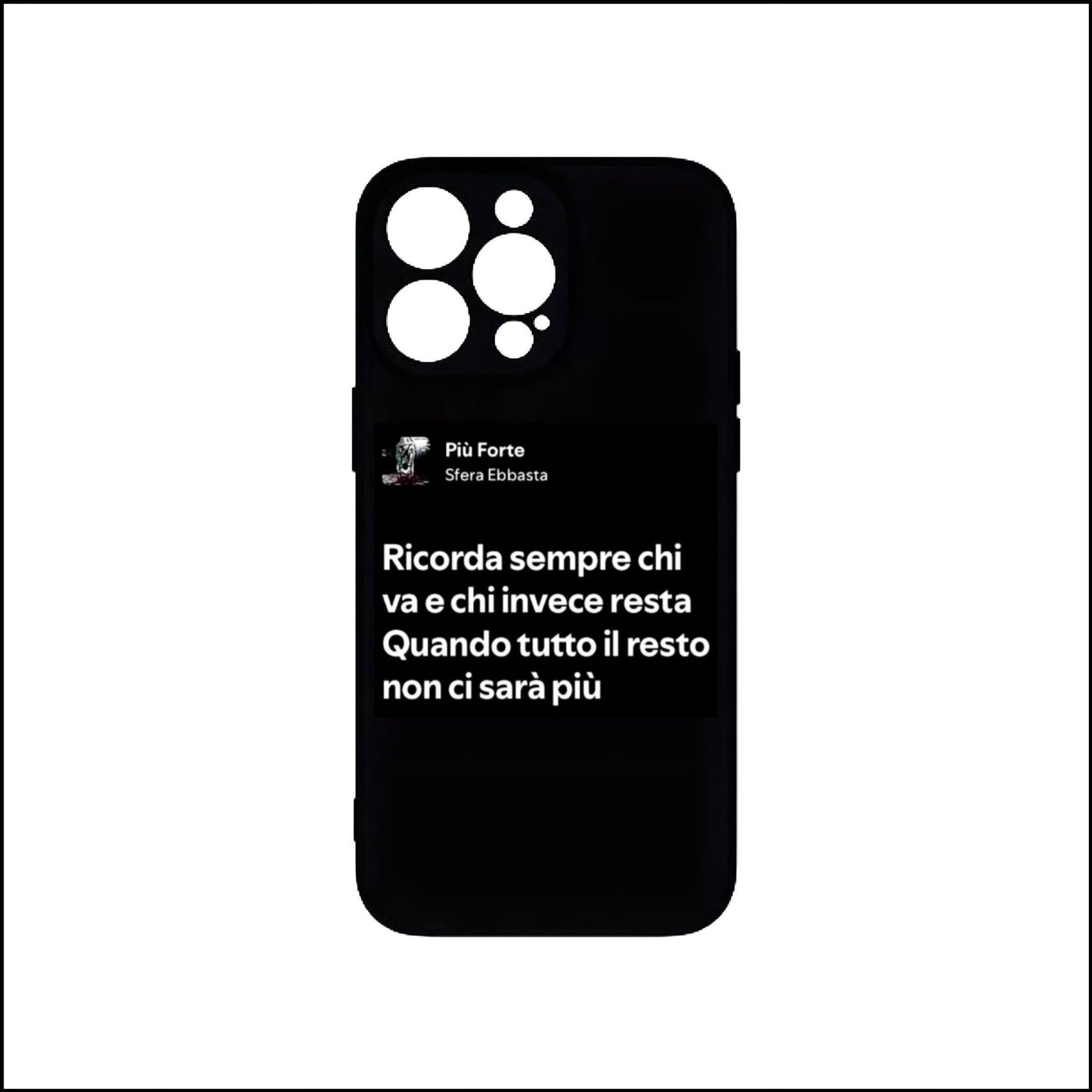 PIÙ FORTE - SFERA EBBASTA | BASIC COVER