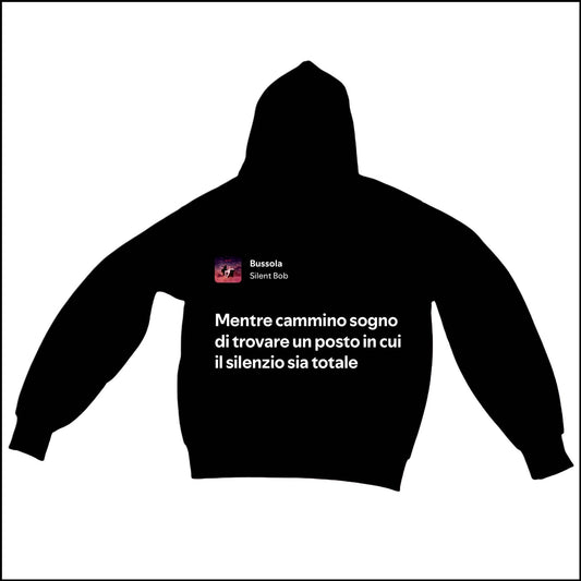 BUSSOLA - SILENT BOB | BASIC HOODIE
