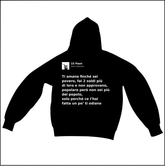 15 PIANI - SFERA EBBASTA | BASIC HOODIE