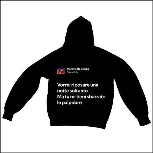 MAMMA HO L’ANSIA - SILENT BOB | BASIC HOODIE