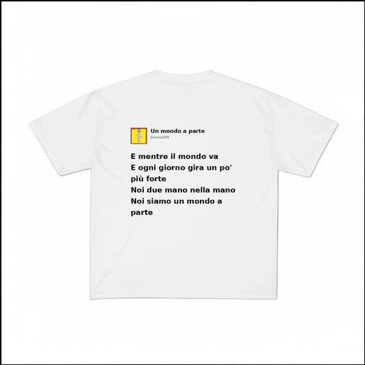 UN MONDO A PARTE - JOVANOTTI | BASIC TEE