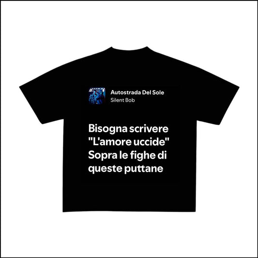 AUTOSTRADA DEL SOLE - SILENT BOB | BASIC TEE