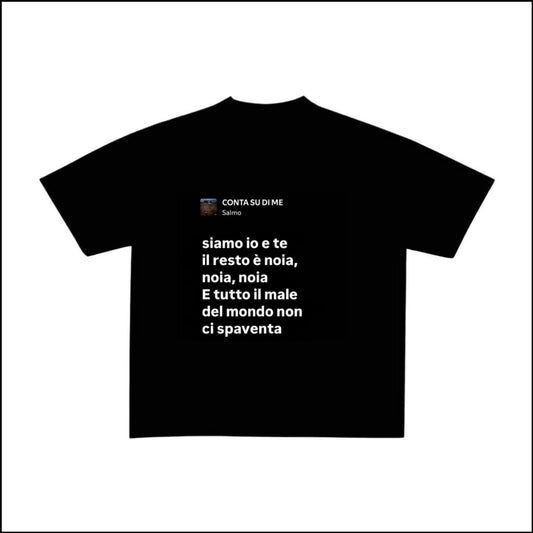 CONTA SU DI ME - SALMO | BASIC TEE