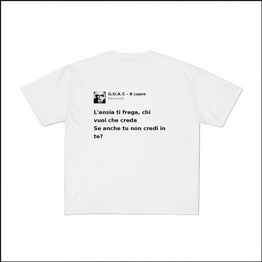 G.O.A.T. - IL CUORE - MARRACASH | BASIC TEE