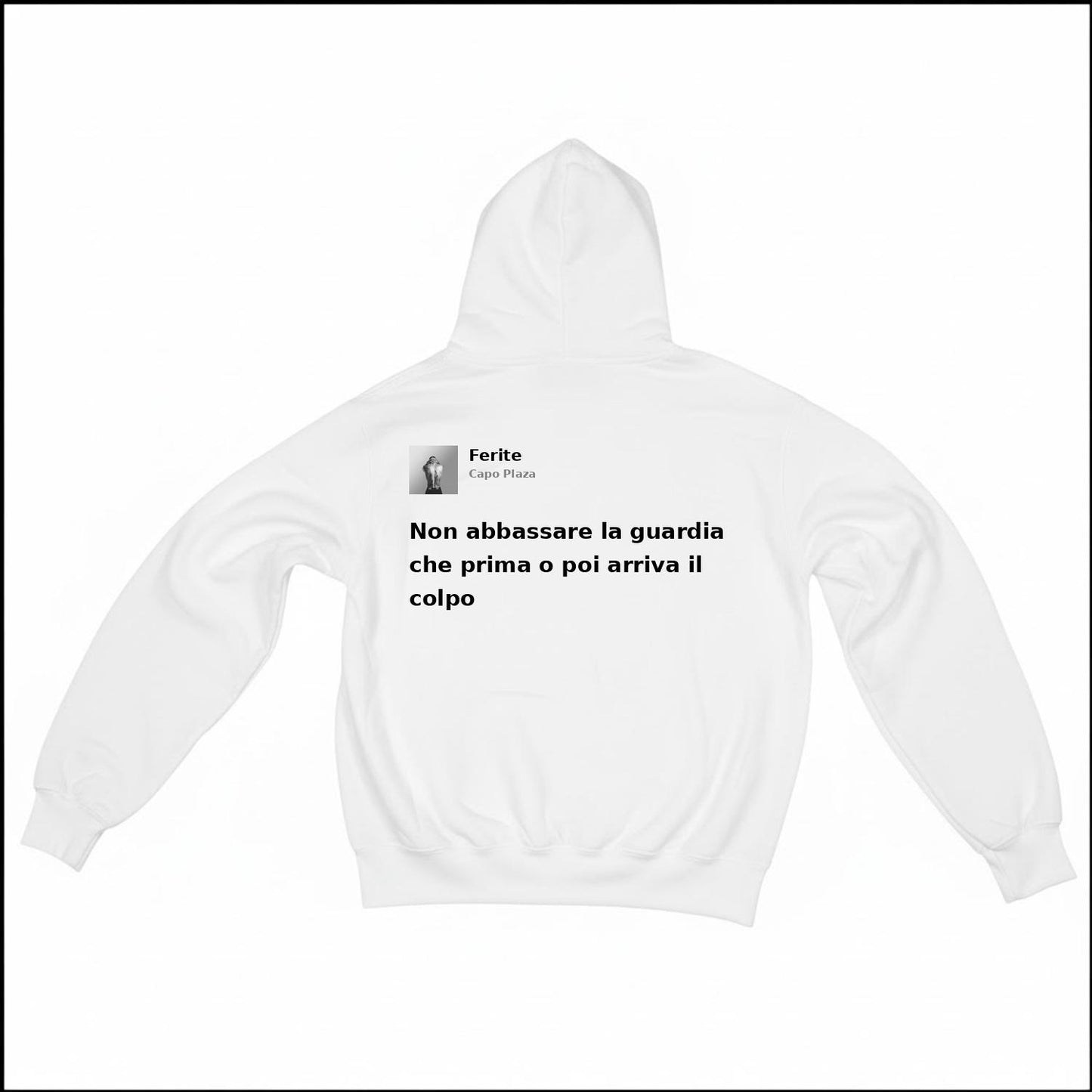 FERITE - CAPO PLAZA | BASIC HOODIE