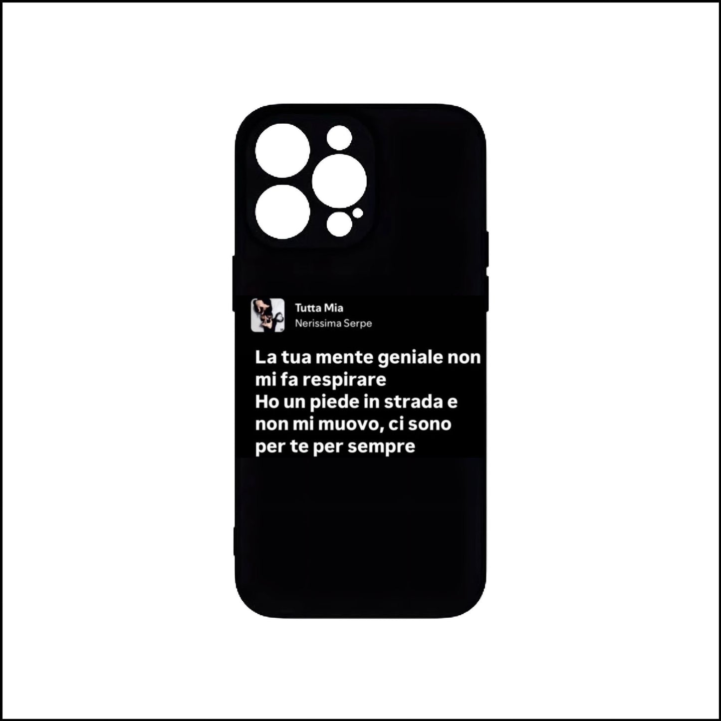 TUTTA MIA - NERISSIMA SERPE | BASIC COVER