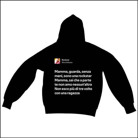 ROCKSTAR - SFERA EBBASTA | BASIC HOODIE