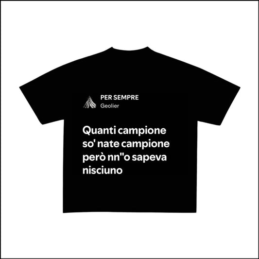 PER SEMPRE - GEOLIER | BASIC TEE