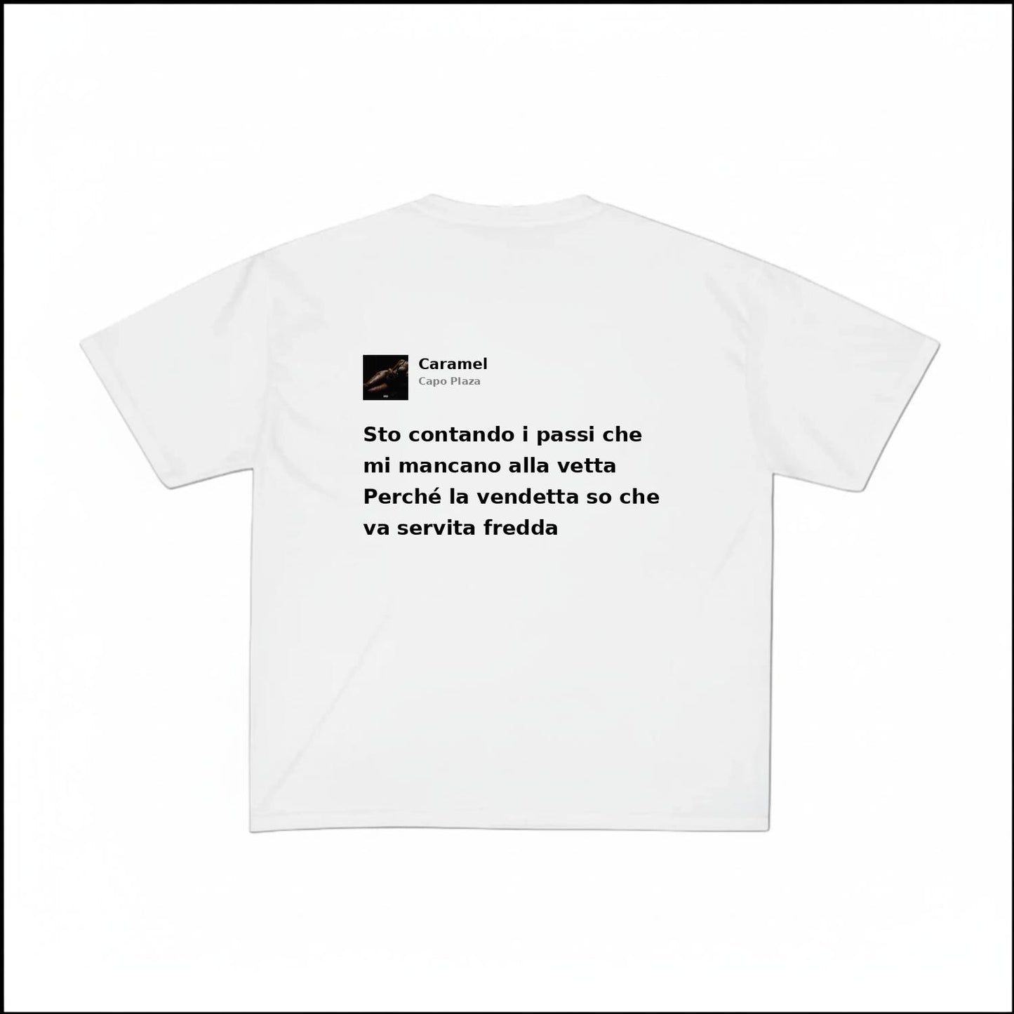 CARAMEL - CAPO PLAZA | BASIC TEE