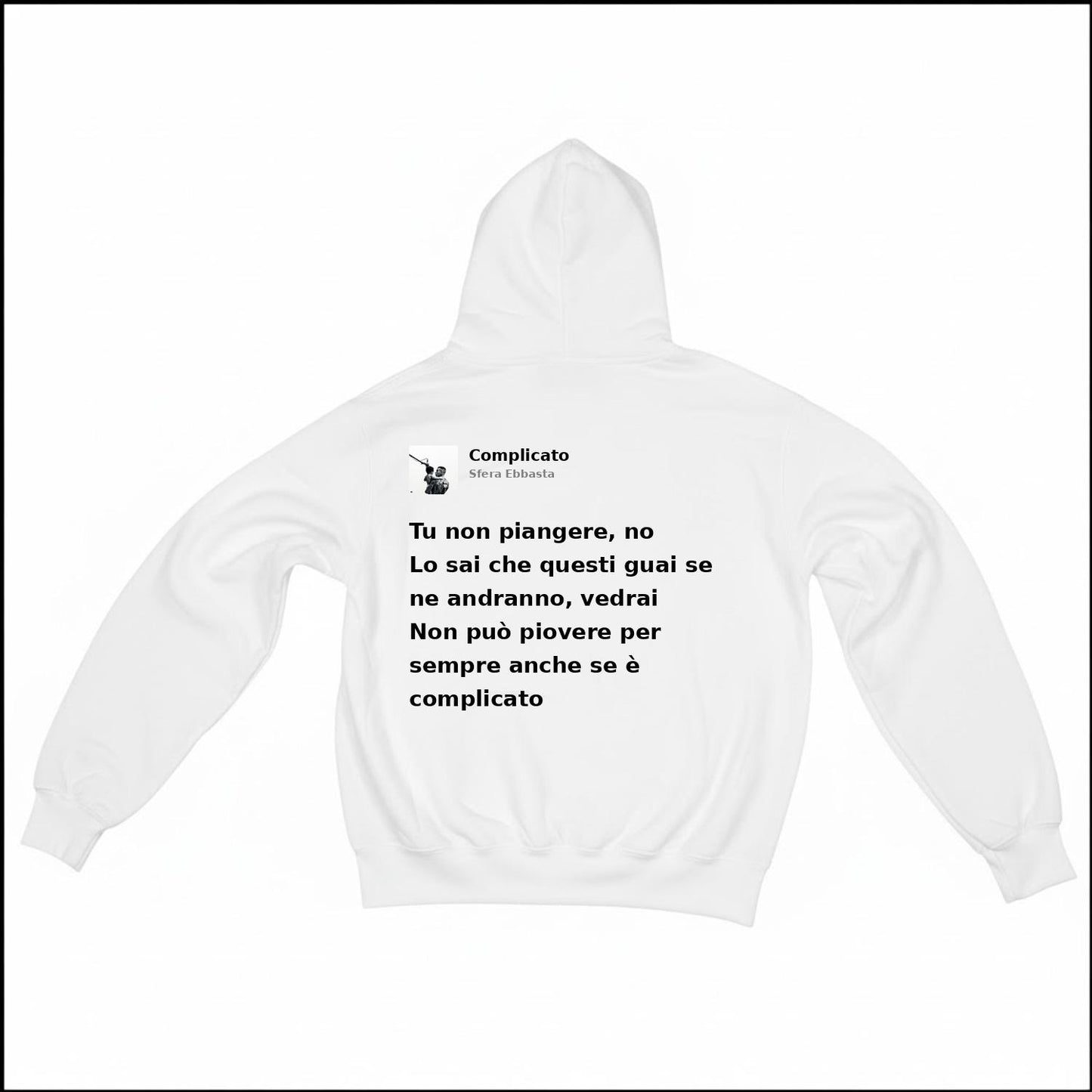 COMPLICATO - SFERA EBBASTA | BASIC HOODIE