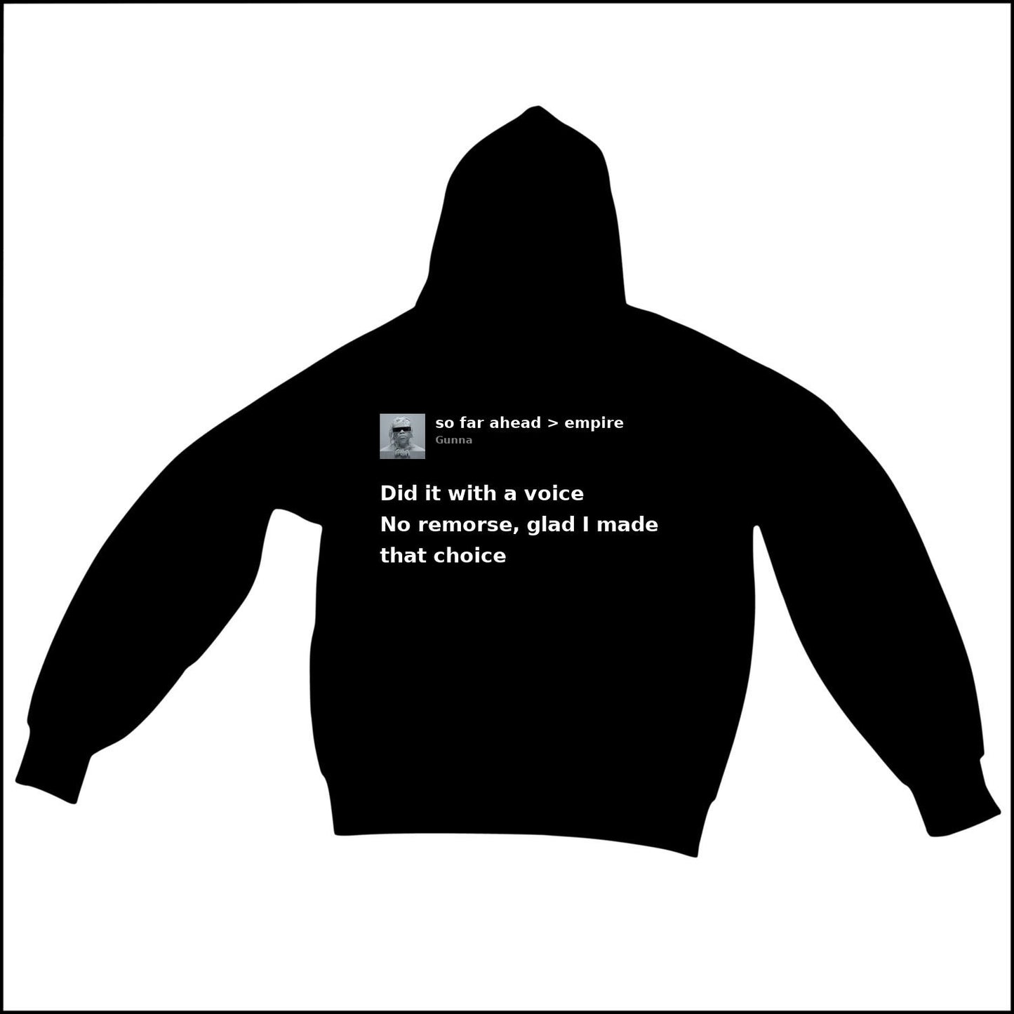 SO FAR AHEAD > EMPIRE - GUNNA | BASIC HOODIE