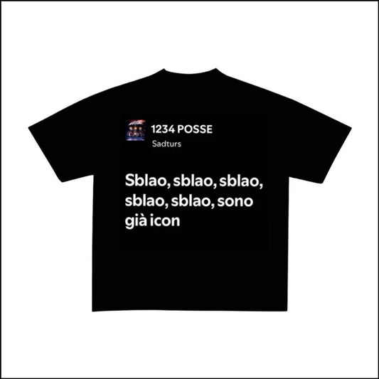 1234 POSSE - SADTURS | BASIC TEE