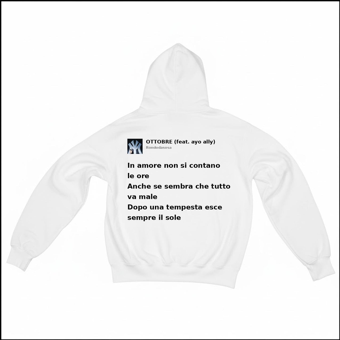 OTTOBRE - RONDODASOSA | BASIC HOODIE