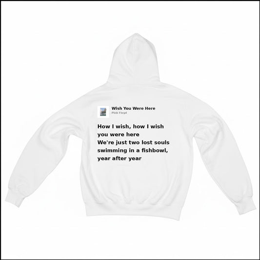 WISH YOU WERE HERE - PINK FLOYD | BASIC HOODIE