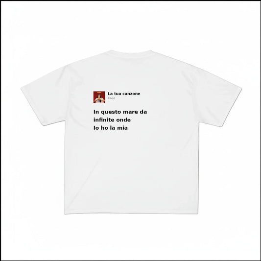 LA TUA CANZONE - COEZ | BASIC TEE