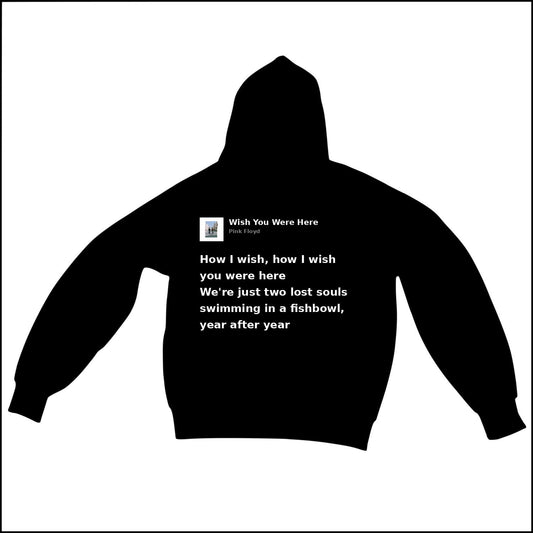 WISH YOU WERE HERE - PINK FLOYD | BASIC HOODIE